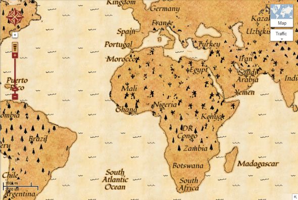 Google Treasure Maps